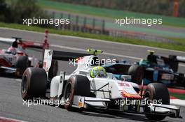 Race 2, Arthur Pic (FRA) Campos Racing 24.08.2014. GP2 Series, Rd 8, Spa-Francorchamps, Belgium, Sunday.