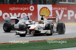Race 1, Arthur Pic (FRA) Campos Racing 23.08.2014. GP2 Series, Rd 8, Spa-Francorchamps, Belgium, Saturday.