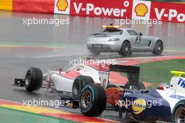 Race 1, Stoffel Vandoorne (BEL) Art Grand Prix 23.08.2014. GP2 Series, Rd 8, Spa-Francorchamps, Belgium, Saturday.