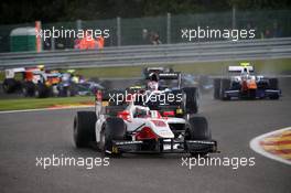 Race 1, Stoffel Vandoorne (BEL) Art Grand Prix 23.08.2014. GP2 Series, Rd 8, Spa-Francorchamps, Belgium, Saturday.