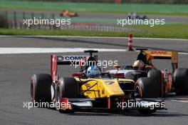 Race 2, Jolyon Palmer (GBR) Dams 24.08.2014. GP2 Series, Rd 8, Spa-Francorchamps, Belgium, Sunday.