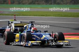 Race 2, Felipe Nasr (BRA) Williams Test and Reserve Driver 24.08.2014. GP2 Series, Rd 8, Spa-Francorchamps, Belgium, Sunday.