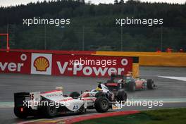 Race 1, Simon Trummer (SUI) Rapax 23.08.2014. GP2 Series, Rd 8, Spa-Francorchamps, Belgium, Saturday.