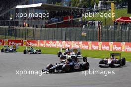 Race 2, Artem Markelov (Rus) RT Russian Time 24.08.2014. GP2 Series, Rd 8, Spa-Francorchamps, Belgium, Sunday.
