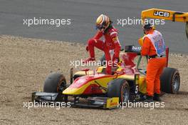 Race 2, Raffaele Marciello (ITA), Racing Engineering 06.07.2014. GP2 Series, Rd 5, Silverstone, England, Sunday.