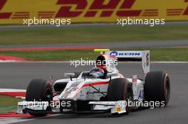 Race 2, Simon Trummer (SUI), Rapax 06.07.2014. GP2 Series, Rd 5, Silverstone, England, Sunday.