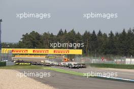 Race 1, The Start 19.07.2014. GP2 Series, Rd 6, Hockenheim, Germany, Saturday.