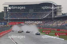 Race 2, the start 20.07.2014. GP2 Series, Rd 6, Hockenheim, Germany, Sunday