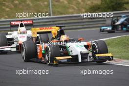 Race 2, Daniel Abt (GER) Hilmer Motorsport 27.07.2014. GP2 Series, Rd 7, Budapest, Hungary, Sunday.