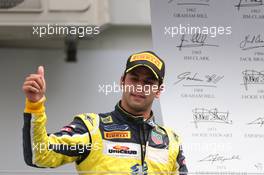 Race 2, 3rd position Felipe Nasr (BRA) Williams Test and Reserve Driver 27.07.2014. GP2 Series, Rd 7, Budapest, Hungary, Sunday.