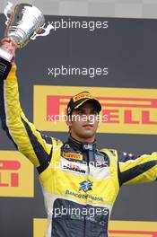 Race 2, 3rd position Felipe Nasr (BRA) Williams Test and Reserve Driver 27.07.2014. GP2 Series, Rd 7, Budapest, Hungary, Sunday.