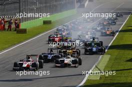 Race 1, Start of the race 06.09.2014. GP2 Series, Rd 09, Monza, Italy, Saturday.