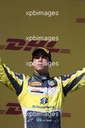 Race 2, Felipe Nasr (BRA), Carlin 3rd on the podium 12.10.2014. GP2 Series, Rd 10, Sochi Autodrom, Sochi, Russia, Sunday.