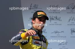 Race 2, Felipe Nasr (BRA), Carlin 3rd on the podium 12.10.2014. GP2 Series, Rd 10, Sochi Autodrom, Sochi, Russia, Sunday.