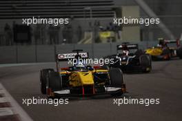 Race 1, Jolyon Palmer (GBR) Dams 22.11.2014. GP2 Series, Rd 11, Yas Marina Circuit, Abu Dhabi, UAE, Saturday.