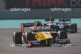 Race 2, Stephane Richelmi (MON) DAMS 23.11.2014. GP2 Series, Rd 11, Yas Marina Circuit, Abu Dhabi, UAE, Sunday.