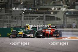 Race 1, Pierre Gasly (FRA) Caterham Racing 22.11.2014. GP2 Series, Rd 11, Yas Marina Circuit, Abu Dhabi, UAE, Saturday.