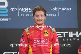Race 2, Stefano Coletti (MON) Racing Engineering race winner 23.11.2014. GP2 Series, Rd 11, Yas Marina Circuit, Abu Dhabi, UAE, Sunday.