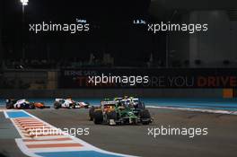 Race 1, Rio Haryanto (IND) EQ8 Caterham Racing 22.11.2014. GP2 Series, Rd 11, Yas Marina Circuit, Abu Dhabi, UAE, Saturday.