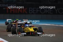 Race 1, Jolyon Palmer (GBR) Dams 22.11.2014. GP2 Series, Rd 11, Yas Marina Circuit, Abu Dhabi, UAE, Saturday.
