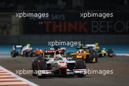 Race 1, Arthur Pic (FRA) Campos Racing 22.11.2014. GP2 Series, Rd 11, Yas Marina Circuit, Abu Dhabi, UAE, Saturday.