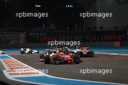 Race 1, AndrÃ© Negrao (BRA) Arden International 22.11.2014. GP2 Series, Rd 11, Yas Marina Circuit, Abu Dhabi, UAE, Saturday.
