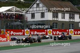 Race 1, Alex Lynn (GBR) Carlin 23.08.2014. GP3 Series, Rd 6, Spa-Francorchamps, Belgium, Saturday.