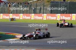 Race 2, Marvin Kirchhofer (GER) Art Grand Prix 24.08.2014. GP3 Series, Rd 6, Spa-Francorchamps, Belgium, Sunday.