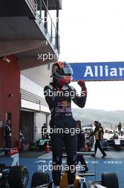 Race 2, Alex Lynn (GBR) Carlin race winner 24.08.2014. GP3 Series, Rd 6, Spa-Francorchamps, Belgium, Sunday.