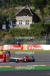 Race 2, Patric Niederhauser (SUI) Arden International 24.08.2014. GP3 Series, Rd 6, Spa-Francorchamps, Belgium, Sunday.