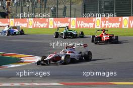 Race 2, Alex Fontana (SUI) Art Grand Prix 24.08.2014. GP3 Series, Rd 6, Spa-Francorchamps, Belgium, Sunday.