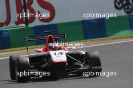 Race 1, Patrick Kujala (FIN) Marussia Manor Racing 26.07.2014. GP3 Series, Rd 5, Budapest, Hungary, Saturday.