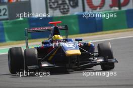 Race 1, Luis Sa Silva (MAC) Carlin 26.07.2014. GP3 Series, Rd 5, Budapest, Hungary, Saturday.