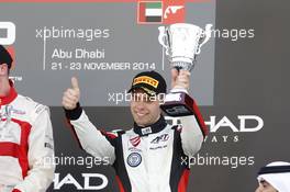 3rd Race 1, Dino Zamparelli (GBR) Art Grand Prix 22.11.2014. GP3 Series, Rd 9, Yas Marina Circuit, Abu Dhabi, UAE, Saturday.