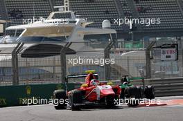 Patric Niederhauser (SUI) Arden International 23.11.2014. GP3 Series, Rd 9, Yas Marina Circuit, Abu Dhabi, UAE, Sunday.