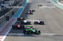 Nick Yelloly (GBR) Status Grand Prix 23.11.2014. GP3 Series, Rd 9, Yas Marina Circuit, Abu Dhabi, UAE, Sunday.
