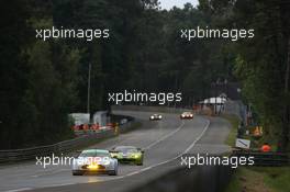 #98 Paul Dalla Lana (CDN) / Pedro Lamy (POR) / Christoffer Nygaard (DEN) - Aston Martin Racing, Aston Martin Vantage V8. 11.06.2014. FIA World Endurance Championship Le Mans 24 Hours, Practice and Qualifying, Le Mans, France. Wednesday.