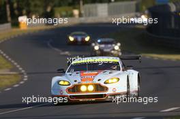 Darren Turner (GBR) / Stefan Muecke (GER) / Bruno Senna (BRA) #97 Aston Martin Vantage V8. 12.06.2014. FIA World Endurance Championship Le Mans 24 Hours, Qualifying, Le Mans, France. Thursday.