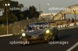 Christian Ried (GER) / Klaus Bachler (AUT) / Khaled Al Qubaisi (UAE) #88 Proton Competition Porsche 911 RSR 15.06.2014. Le Mans 24 Hour, Le Mans Race, France.