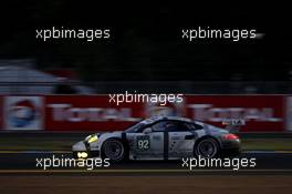 Marco Holzer (GER) /  Frederic Makowiecki (FRA) Richard Lietz (AUT) #92 Porsche Team Manthey Porsche 911 RSR 15.06.2014. Le Mans 24 Hour, Le Mans Race, France.