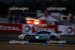 Darren Turner (GBR) / Stefan Muecke (GER) / Bruno Senna (BRA) #97 Aston Martin Vantage V8 15.06.2014. Le Mans 24 Hour, Le Mans Race, France.