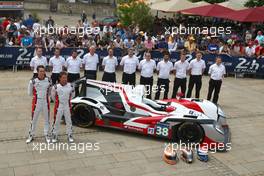 #38 Jota Sport Zytek Z11SN - Nissan: Simon Dolan, Harry Tincknell, Marc Gene 09.06.2014. Le Mans 24 Hour, Le Mans Scrutineering, France.