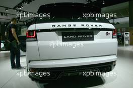 Range Rover Sport Svr 02-03.10.2014. Mondial de l'Automobile Paris, Paris Expo Porte de Versailles, Paris, France.