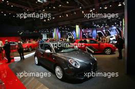 Stand Alfa Romeo 02-03.10.2014. Mondial de l'Automobile Paris, Paris Expo Porte de Versailles, Paris, France.