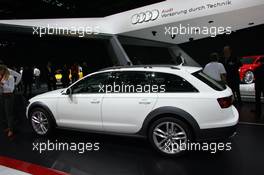 Audi A6 Allroad Quattro 02-03.10.2014. Mondial de l'Automobile Paris, Paris Expo Porte de Versailles, Paris, France.
