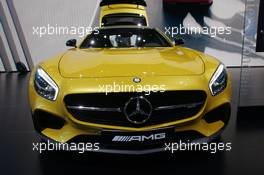 Mercedes AMG GTS 02-03.10.2014. Mondial de l'Automobile Paris, Paris Expo Porte de Versailles, Paris, France.