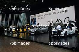 Mercedes Stand 02-03.10.2014. Mondial de l'Automobile Paris, Paris Expo Porte de Versailles, Paris, France.