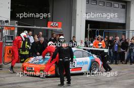 Dominik Brinkmann, Felipe Laser, Markus Palttala, raceunion Teichmann Racing, Porsche 911 GT3 Cup  05.07.2014. Nürburg, Germany, 5 July 2014 - VLN ADAC Reinoldus-Langstreckenrennen, Round 5