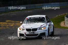 John Edwards, Michaela Cerruti, Jesse Krohn, BMW M235i Racing 11.10.2014. VLN Rowe DMV 250-Meilen-Rennen, Round 09, Nurburgring, Germany.