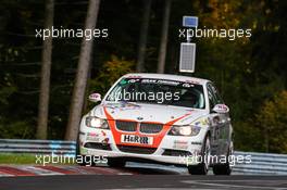 Rolf Derscheid, Michael Flehmer, BMW 325i  11.10.2014. VLN Rowe DMV 250-Meilen-Rennen, Round 09, Nurburgring, Germany.